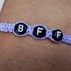 Pulsera Mejores Amigas Tejida con Letras